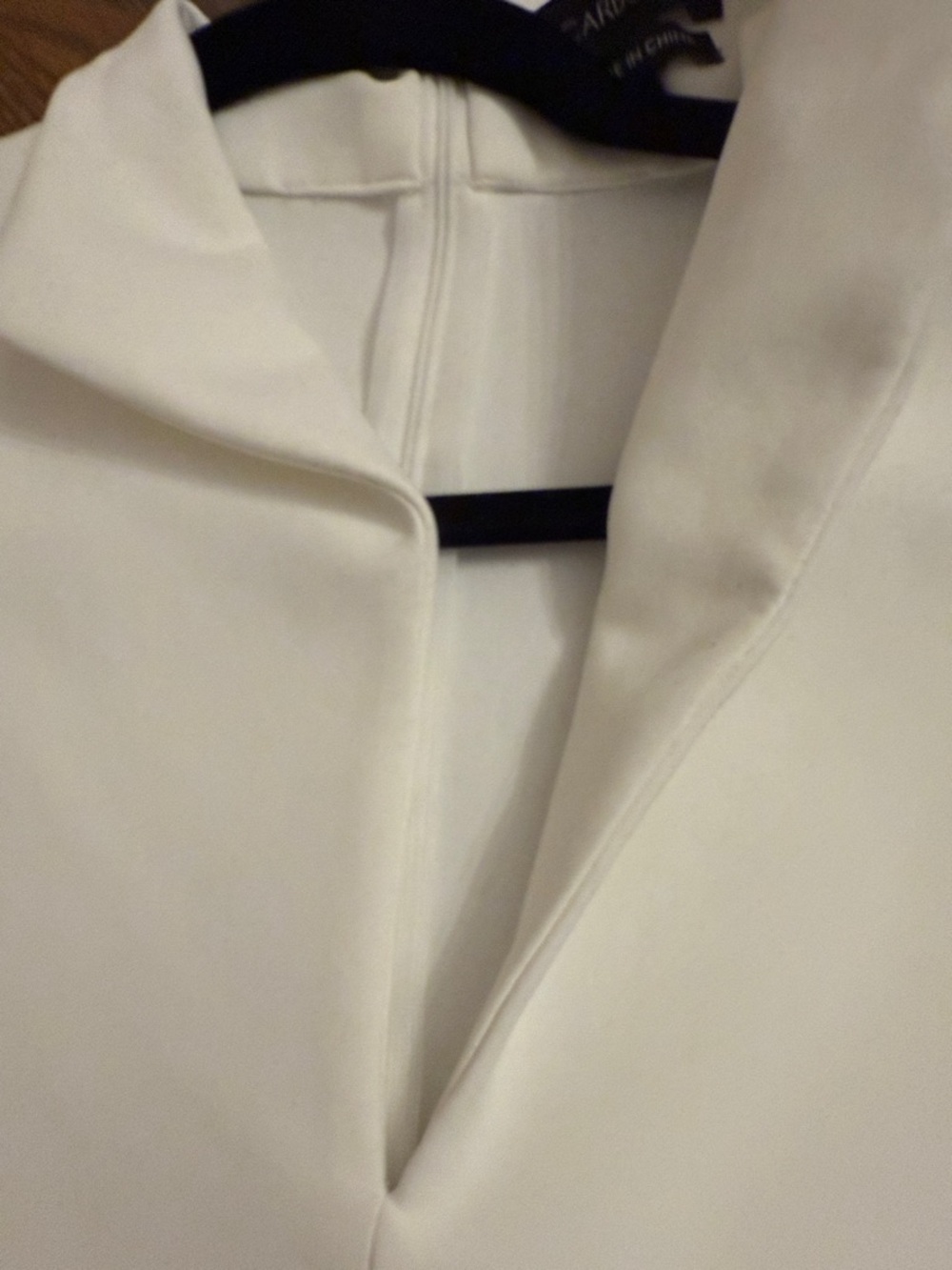 Sleeveless White Pleated-Hem Dress with Belt Carbon38 - Picture 10 of 10